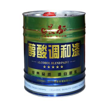 晨狐CH 醇酸调合漆，黑，20kg/桶