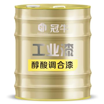 冠牛GN 醇酸调和漆，浅灰色，20kg/桶