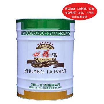 双塔 醇酸调和漆，淡酞蓝，16kg/桶