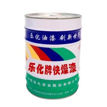乐化 快燥磁漆，中黄色卡型号：L1-07，15Kg/桶