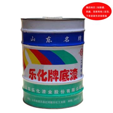 乐化 工业灰醇酸防锈底漆，7KG/桶