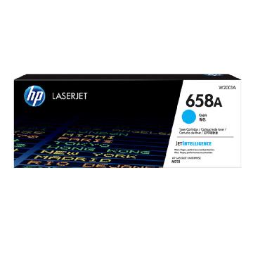 惠普（HP）硒鼓，W2001A青色 658A 适用于M751dn/M751n打印机（约6000页）