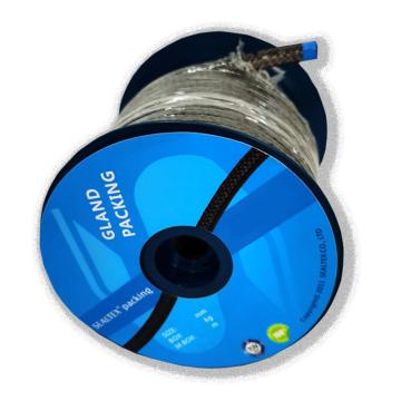 SEALTEX/索拓 玻纤加石墨外绕镍铬丝盘根 ST-7024 8*8，5公斤/盒