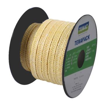 太美 芳纶盘根，四氟浸渍，硅油润滑，3200 25*25mm，5公斤/卷