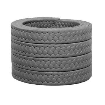 博格曼BPG/Burgmannpackings，石墨增强四氟盘根BPG6323，30*30，5公斤/卷