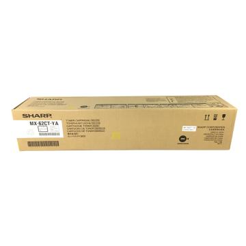 夏普（Sharp） 墨粉，MX-62CT-YA 黄色 40K 适用MX-6240 7040