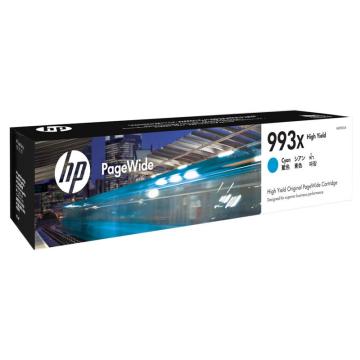 惠普（HP） 993X大容量青色页宽耗材，M0J92AA 193ml 适配机型772dn/772dw/750dn/750dw/777z