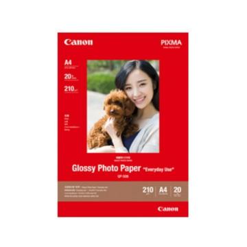佳能（Canon）光面照片纸， 20张 GP-508 A4 （20）单位：个