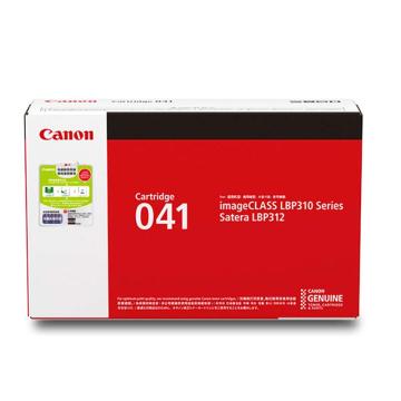 佳能 原装黑色硒鼓，（打印约10000）CRG-041 适用LBP312x CRG-041原装黑色硒鼓 单位：个