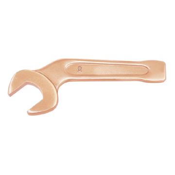 中泊 防爆弯柄敲击开口扳手，铍青铜，34mm，2141B-34-BE