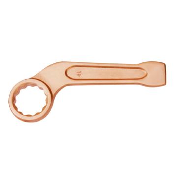 中泊 防爆弯柄敲击梅花扳手，铍青铜，50mm，2164-50-BE