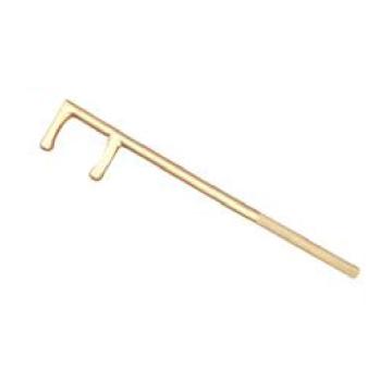 渤防 防爆防滑轧花F扳手，1077-003 40*300mm 铝青铜