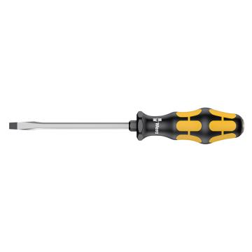 wera 维拉 Kraftform增强型932A六角杆敲击一字螺丝刀，1.6x10.0x17505018270001