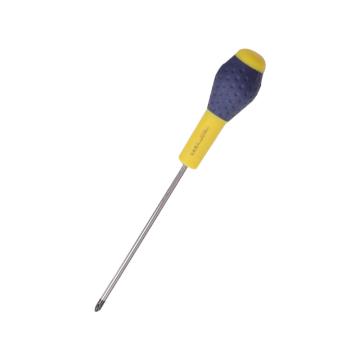 长城精工 双色橡塑柄鱼雷型十字螺丝刀，PH0*50mm(2)，270223
