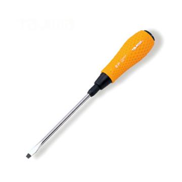 田岛TAJIMA，软胶大型柄一字螺丝批40-100，RJ40-100Y，1只