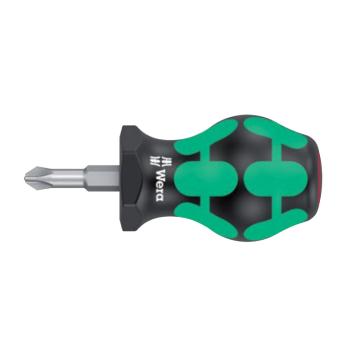 维拉wera 350 十字迷你短柄螺丝刀，PH3x25mm，05008852001