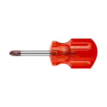 PB SWISS TOOLS 短柄十字螺丝刀，PH2×40mm，PB 195.2-40，十字起子 十字改锥 十字螺丝批 改刀