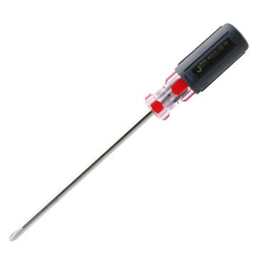 捷科JETECH 软柄彩条十字螺丝刀，PH1*150mm，铬钒镍钢，SC5-150，(+)051256