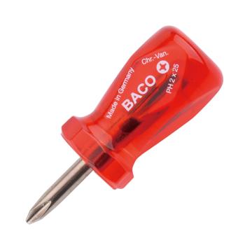 巴可BACO 十字短改锥，PH3×25mm，201001292