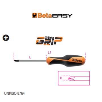 百塔Beta 工业级十字螺丝批，1262 PH0X100，012620006