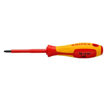 凯尼派克KNIPEX Robertson R1螺丝刀，185mm，98 12 01