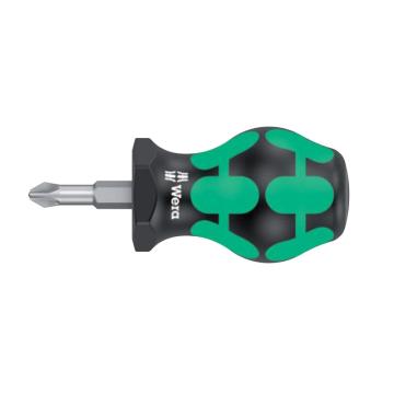 维拉wera 355 米字迷你短柄螺丝刀，PZ3x25mm，05008855001