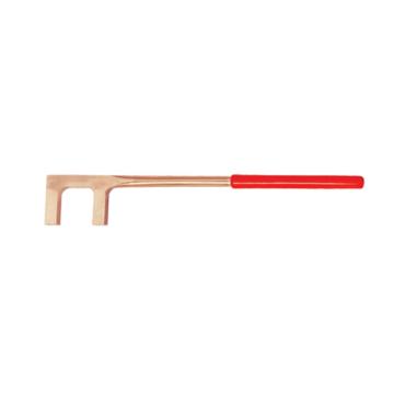 桥防 防爆F扳手，方头形 铍青铜，96*900mm，174-96BE