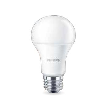 飞利浦 LED恒亮球泡 LED灯泡 10W 3000k 暖白 E27灯头，12个每箱，单位：箱