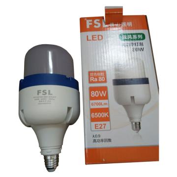 佛山照明 炫风系列 LED灯泡 LED球泡 E27 80W 白光，单位：个