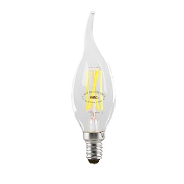 雷士 LED蜡烛灯泡，LED A35B 4W-2700K，拉尾，E14，单位：个