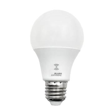 龙代 LED雷达灯泡，QPLD-02-9W，9W，70*120mm，白光，E27螺口安装，单位：个