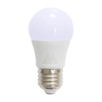 贝工 LED灯泡，BG-QP05B，5W，中性光，E27大螺口，单位：个