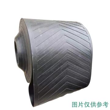 博健 人字形橡胶带，8mm厚500x15米，环带，钢扣活式接头