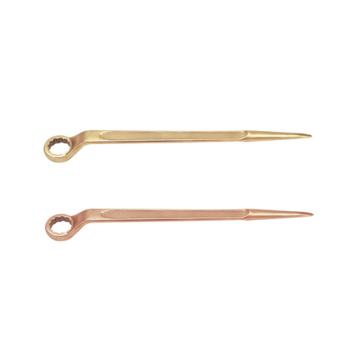 桥防 防爆高颈撬棒梅花扳手，铍青铜，41mm，154-41BE