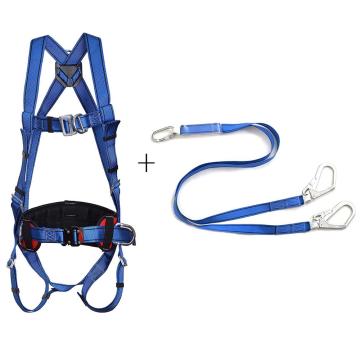 羿科 安全带套装，60816718+60816720，带护腰安全带+双头缓冲带套装PN02+PN3611