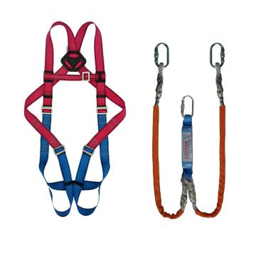 奎楼 安全带套装，GZ-Y 全身双小钩，全身式单挂点安全带套装，双头小钩