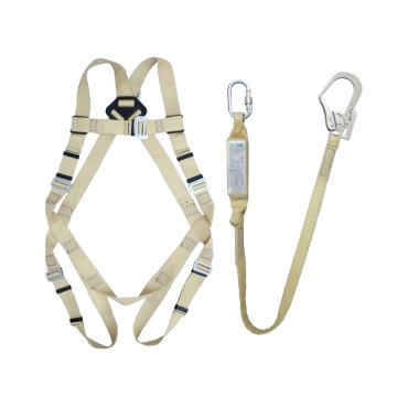 奎楼 全身式阻燃安全带套装，单大钩，1.7米