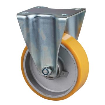 易得力(EDL) 定向超强度聚氨酯(TPU)脚轮，脚轮中型5寸300kg，67105-675-86A