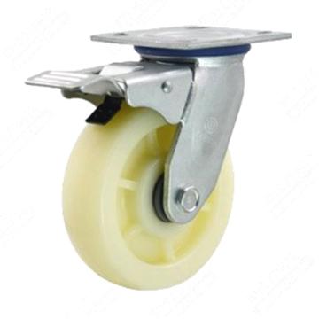 申牌 4寸万向刹车轮，载重250Kg，35C56-1152