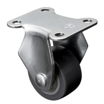 易得力(EDL) 定向聚氨酯(PU)脚轮，脚轮小型1.5寸40kg，261015-2615-76