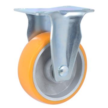 易得力(EDL) 定向高强度聚氨酯(TPU)高速脚轮，脚轮中型3寸150kg，50103-503-86A