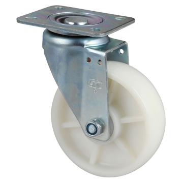 易得力(EDL) 平顶万向高强度尼龙(TPA)脚轮，脚轮中型5寸250kg，67115-675-26