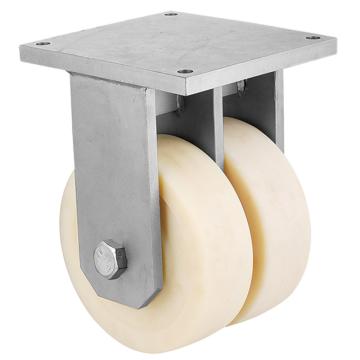 易得力(EDL) 定向尼龙(MC)脚轮，脚轮重磅10寸5000kg，951010-9510-26