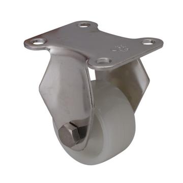 易得力(EDL) 定向尼龙(PA)脚轮，脚轮不锈钢小型1.5寸45kg，S267015-S2615-23