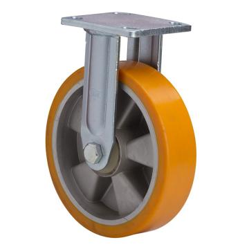 易得力(EDL) 定向高强度聚氨酯(TPU)脚轮，脚轮重型8寸800kg，78108-778-86A
