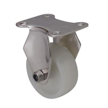 易得力(EDL) 定向尼龙(PA)脚轮，脚轮不锈钢小型2寸50kg，S26702-S262-23