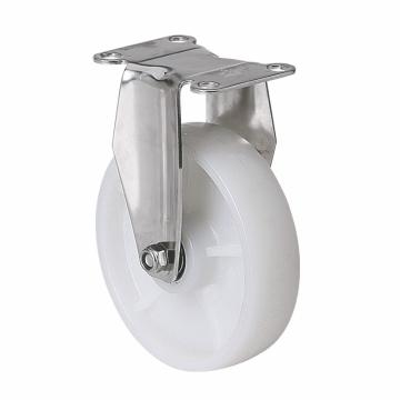 易得力(EDL) 定向尼龙(PA)脚轮，脚轮不锈钢轴承5寸150kg，S54705-S545-26