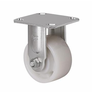 易得力(EDL) 定向尼龙(PA)脚轮，脚轮不锈钢轴承4寸380kg，S71704-S714-26