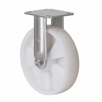 易得力(EDL) 定向尼龙(PA)脚轮，脚轮不锈钢轴承8寸450kg，S71708-S718-26