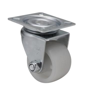 易得力(EDL) 平顶万向聚烯烃(PO)设备脚轮，脚轮低重心2寸80kg，M31112-M312-04
